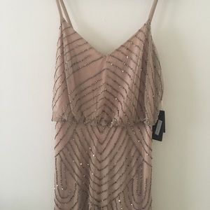 Adrianna Papell sequined dress